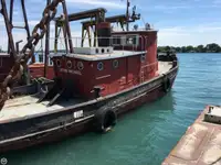 1913 Steel Riveted Steel Tug