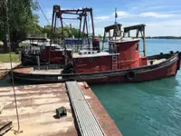 1913 Steel Riveted Steel Tug