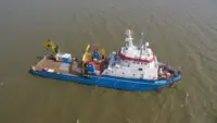 Offshore Service Vessel with Dynamic Positioning